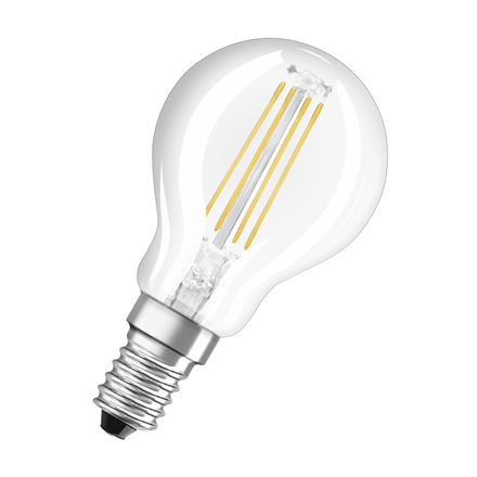 Osram Parathom Classic P Filament 40 non-dim 4W/827 E14 bulb Osram Parathom Classic P Filament E14 4 W Warm White