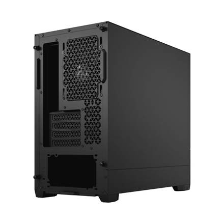 Fractal Design Pop Mini Silent Solid Micro-ATX-Gehäuse, gedämmt - schwarz