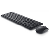 Dell Keyboard and Mouse KM3322W Keyboard and Mouse Set Wireless Batteries included EE Wireless connection Black