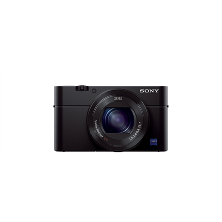 Sony Cyber-shot DSC-RX100M3 Compact camera, 20.1 MP, Optical zoom 2.9 x, Digital zoom 11 x, ISO 25600, Display diagonal 7.62 cm, Wi-Fi, Video recording, Lithium-Ion (Li-Ion), Black