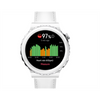 Huawei WATCH GT 3 Pro (43 mm) Smart watch, GPS (satellite), AMOLED, Touchscreen, Heart rate monitor, Activity monitoring 24/7, Waterproof, Bluetooth, White Ceramic Case with White Leather Strap, Frigga-B19V
