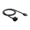 Fractal Design USB-C 10Gbps Cable - Model E Fractal Design USB-C 10Gbps Cable – Model E Black