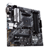 Asus PRIME B550M-A Processor family AMD, Processor socket AM4, DDR4, Memory slots 4, Supported hard disk drive interfaces M.2, SATA, Number of SATA connectors 4, Chipset AMD B, Micro ATX