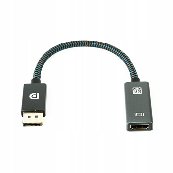 ADAPTER DP do HDMI 8K KABEL PRZEJŚCIÓWKA UHD