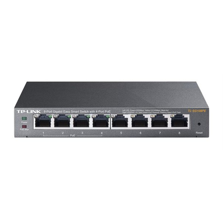 TP-LINK Switch TL-SG108PE 8xGBit (4x PoE+ / 64W)