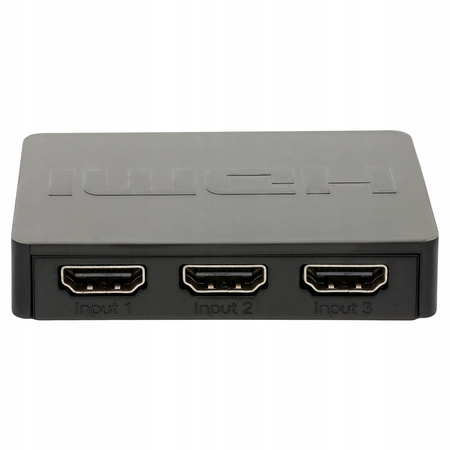 SWITCH 3x HDMI PRZEŁĄCZNIK ROZDZIELACZ + PILOT