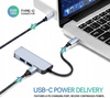 HUB USB-C ADAPTER HDMI USB 3.0 PD MacBook M1 4w1