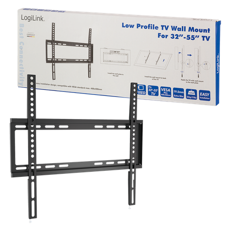 Logilink BP0009 TV Wall mount, 32–55", fix, 19,5mm Logilink
