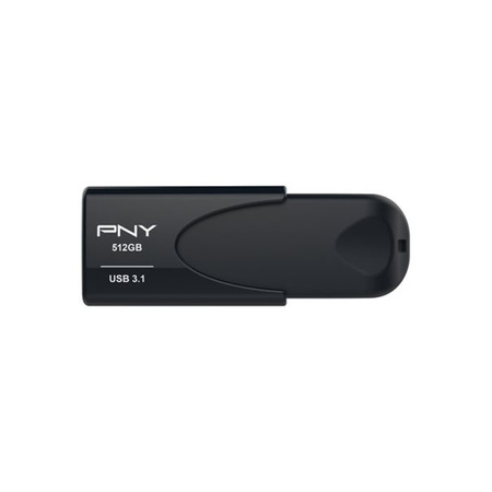 PNY USB3.1 Attaché 4   512GB black Retail