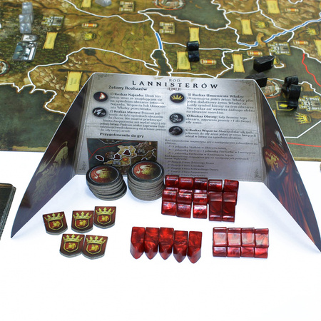 GRA PLANSZOWA GRA O TRON (2 edycja) - podstawa GALAKTA