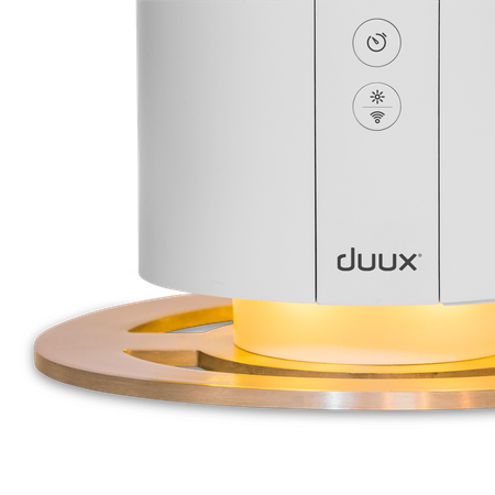 Duux Beam Smart Ultrasonic Humidifier, Gen2 Air humidifier 27 W Water tank capacity 5 L Suitable for rooms up to 40 m² Ultrasonic Humidification capacity 350 ml/hr White