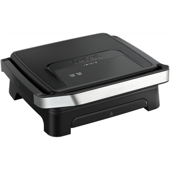 Tefal GC271810 Inicio Panini and grilling machine, Non-stick, Black/Stainless steel | TEFAL