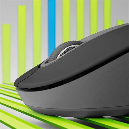 Logitech Signature M650 L Left Wireless Mouse, RF Wireless + Bluetooth, 2000 DPI, Graphite | Logitech