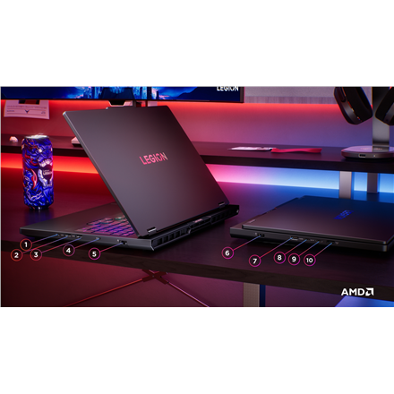 Lenovo Legion 5 15IRX10 | Eclipse Black | 15.1 " | OLED | WQXGA | 2560 x 1600 pixels | Glossy | Intel Core i7 | i7-14700HX | 16 GB | SO-DIMM DDR5 | Solid-state drive capacity 1000 GB | NVIDIA GeForce RTX 5060 | GDDR7 | 8 GB | Windows 11 Home | 802.11be | 