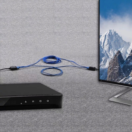 KABEL KONWERTER HDMI na LAN PO SKRĘTCE RJ45 30M