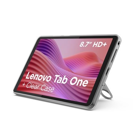 Lenovo Tab One Wi-Fi (without power adapter) | ZAF00254SE | 11 " | Luna Grey | IPS | 1340 x 800 pixels | MediaTek | Helio G85 | 4 GB | Soldered LPDDR4x | 64 GB | Wi-Fi | Front camera | 2 MP | Rear camera | 8 MP | Bluetooth | 5.3 | Android | 14 or Later | 