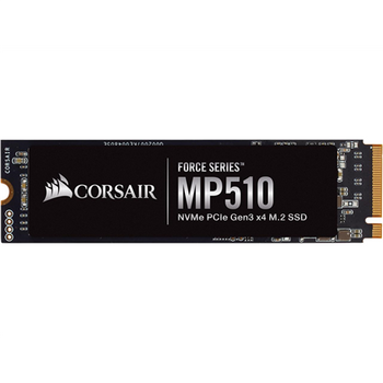 Corsair Force Series SSD MP510 1920 GB, SSD form factor M.2 2280, SSD interface PCIe Gen3x4, Write speed 2700 MB/s, Read speed 3480 MB/s