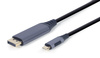 Kabel USB-C 3.0 męski do DisplayPort męski 1.8m (szary) Gembird