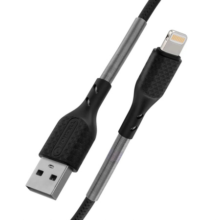 KABEL Lightning 2,4A CB-01A 1M Carbon Oplot Premium