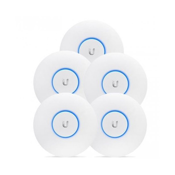 Ubiquiti Access-Point UniFi UAP-AC-Pro 802.11ac (5er-Pack) Without PoE adapter / Without power supply