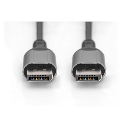 Digitus 8K DisplayPort Connection Cable 	DB-340105-020-S Black, DisplayPort to DisplayPort, 2 m