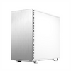 Fractal Design Define 7 White TG Mid Tower - tempered glass, silent, white