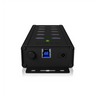 Raidsonic 7-port Industrial hub IB-HUB1703-QC3 USB Type-A