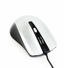 Gembird Mouse  MUS-4B-01-BS Standard Black/ silver USB
