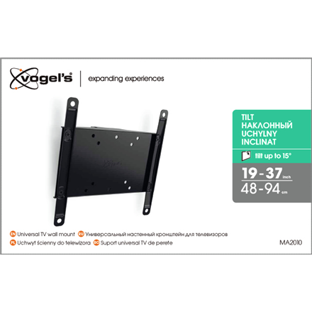 Vogels Wall mount MA2010-A1 Tilt 26-40 " Tilt Maximum weight (capacity) 30 kg Black