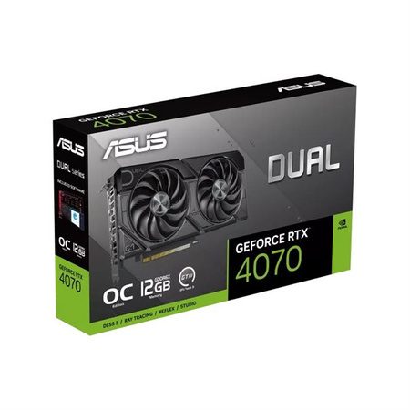 ASUS VGA 12GB RTX4070 DUAL-O12G EVO 3xDP/2xHDMI DUAL-RTX4070-O12G-EVO