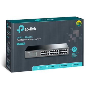 TP-LINK Switch TL-SG1024D 24xGBit Unmanaged Desktop