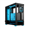 Fractal Design Pop Air RGB  Side window Cyan Core TG Clear Tint ATX, mATX, Mini ITX Power supply included No