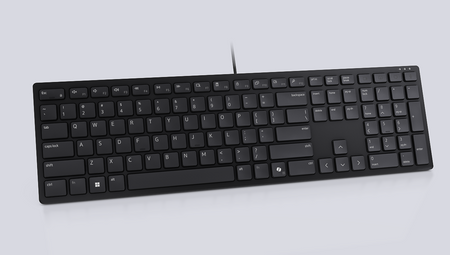 Dell | Collaboration Keyboard | KB525C | Keyboard | Wired | Russian (QWERTY) | Black | USB-C