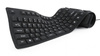 Gembird Flexible keyboard, Wired, US, USB + PS/2