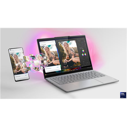 Lenovo Yoga Slim 7 14ILL10 | Luna Grey | 14 " | OLED | WUXGA | 1920 x 1200 pixels | Glossy | Intel Core Ultra 7 | 256V | 16 GB | Soldered LPDDR5x | Solid-state drive capacity 512 GB | Intel Arc Graphics 140V | Windows 11 Home | 802.11be | Bluetooth versio