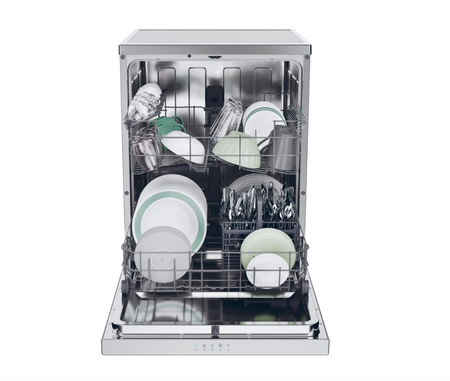 Candy Dishwasher | CF 3C7L0X | Free standing | Width 60 cm | Number of place settings 13 | Number of programs 5 | Energy efficiency class C | Stainless steel