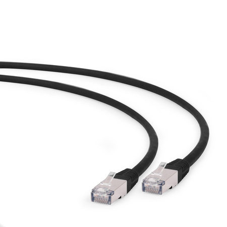 Kabel kat.6A SFTP LSZH Patch cord 1,5m (czarny) Gembird