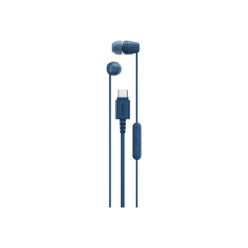 Sony IER‑EX15C USB‑C Wired Earbuds with Mic, Blue | Sony