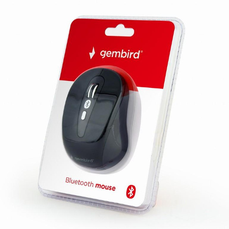 Mysz Gembird Bluetooth MUSWB-6B-01, 1600 DPI, czarna