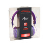 SŁUCHAWKI STEREO z mikrofonem ART AP-60MC fioletowe
