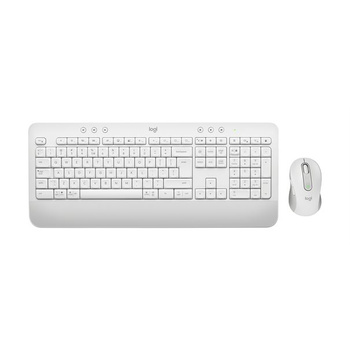 Logitech Desktop MK650 Signature [DE] BOLT white BT Mouse: Signature M650 for Busi. (400–4000 DPI)