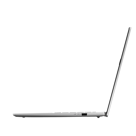 Asus Vivobook S14 | Cool Silver | 14 " | IPS | WUXGA | 1920 x 1200 pixels | Anti-glare | Intel Core i5 | i5-13420H | 16 GB | DDR5 | Solid-state drive capacity 512 GB | Intel UHD Graphics | Windows 11 Home | 802.11ax | Bluetooth version 5.3 | Keyboard lang