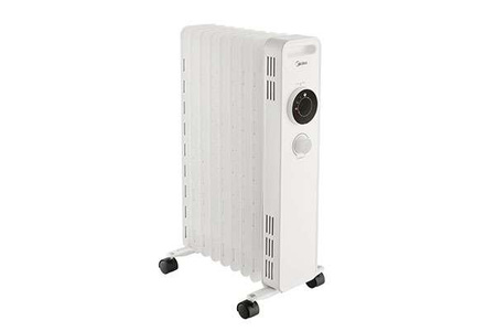 Midea NY2009-22M | Oil Filled Radiator | 2000 W | Number of power levels 3 | White