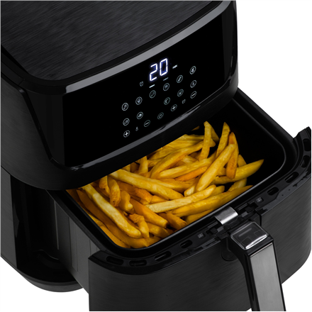 Adler AD 6317 Air Fryer Oven, 12 programs, 5.5 L, Black