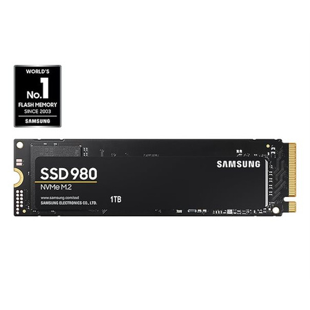 Samsung 980 NVMe SSD, PCIe 3.0 M.2 Typ 2280 - 1 TB