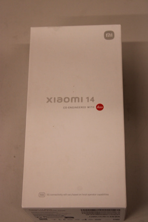 SALE OUT. Xiaomi 14 (Black) DS 6.36“ LTPO OLED 1200x2670/3.3GHz&2.3GHz/512GB/12GB RAM/Android 14/WiFi,BT/5G,MZB0G1BEU | Xiaomi Phones | 14 | Black | 6.36 " | LTPO OLED | 1200 x 2670 pixels | Qualcomm | Internal RAM 12 GB | 512 GB | Dual SIM | 4G | 5G | Ma