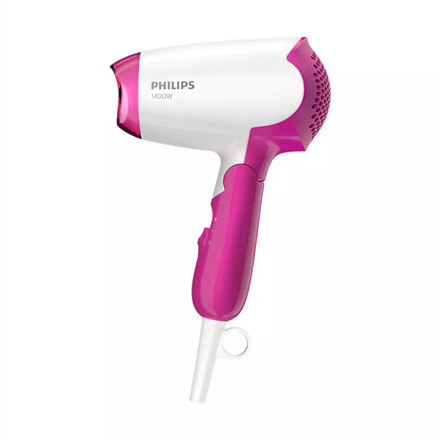 Philips Hair Dryer BHD003/00 1400 W Number of temperature settings 2 White/Pink