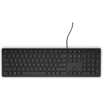 Dell KB216 Multimedia Wired EN Black Numeric keypad