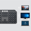 Logitech Keyboard MX Keys for Business [CH] graphite BT +++ beleuchtete Tasten, BrownBox