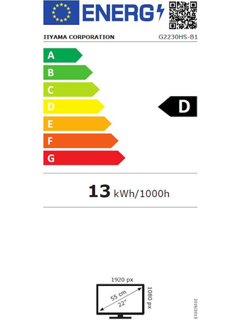 iiyama 21.5&amp;quot; TN G2230HS-B1